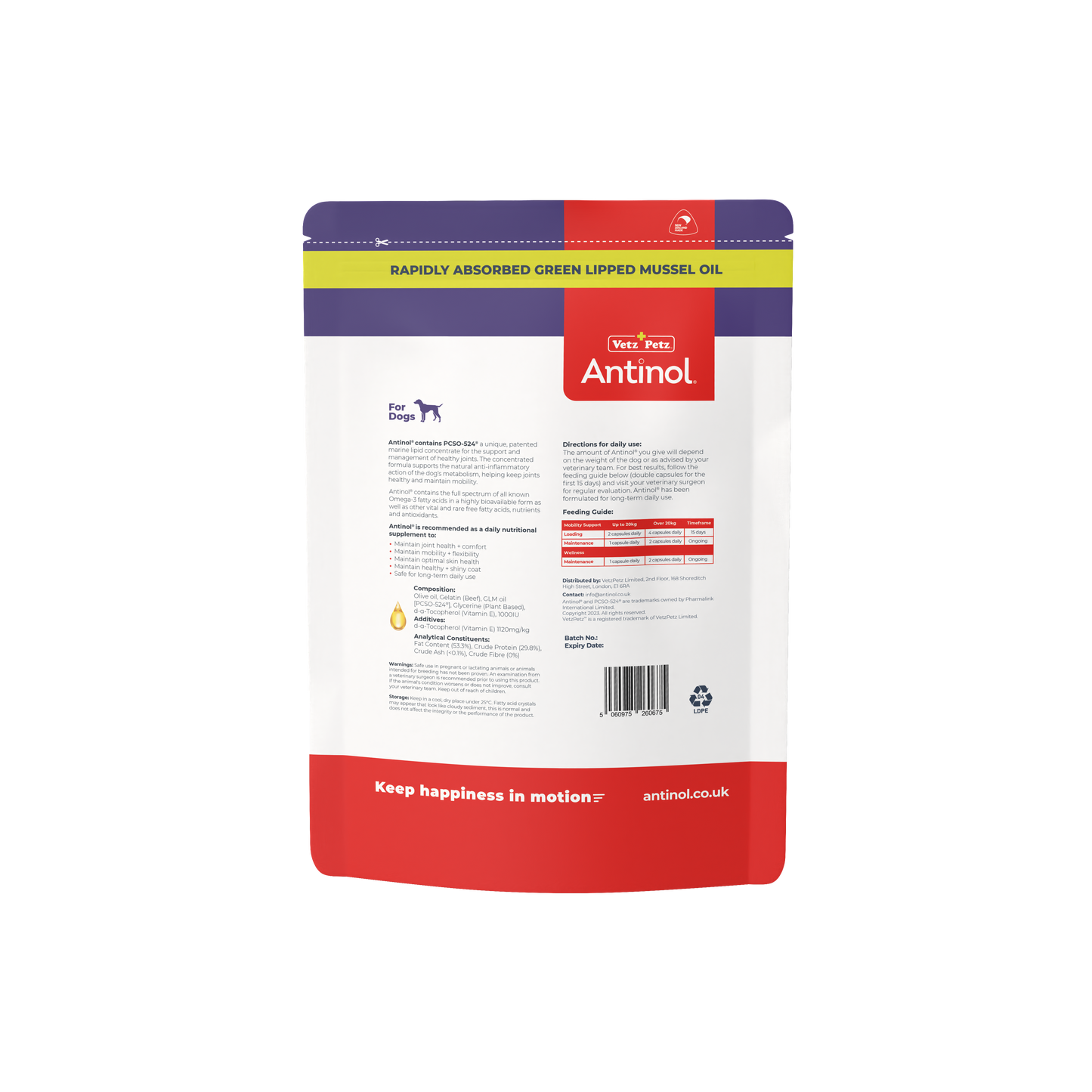 Dog Joint Supplements – Antinol <sup>®</sup> Joint Care Pro