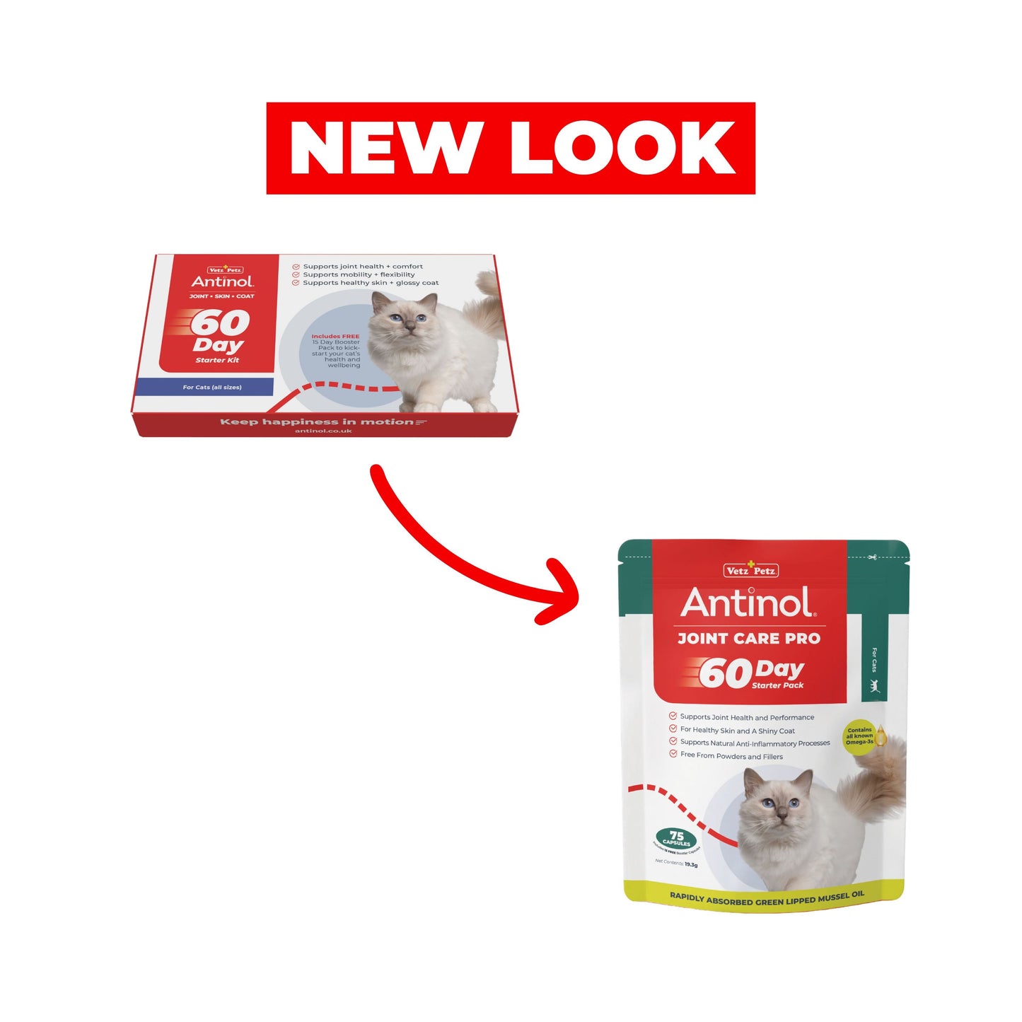 Joint Care for Cats - Try Antinol<sup>®</sup> Risk-Free