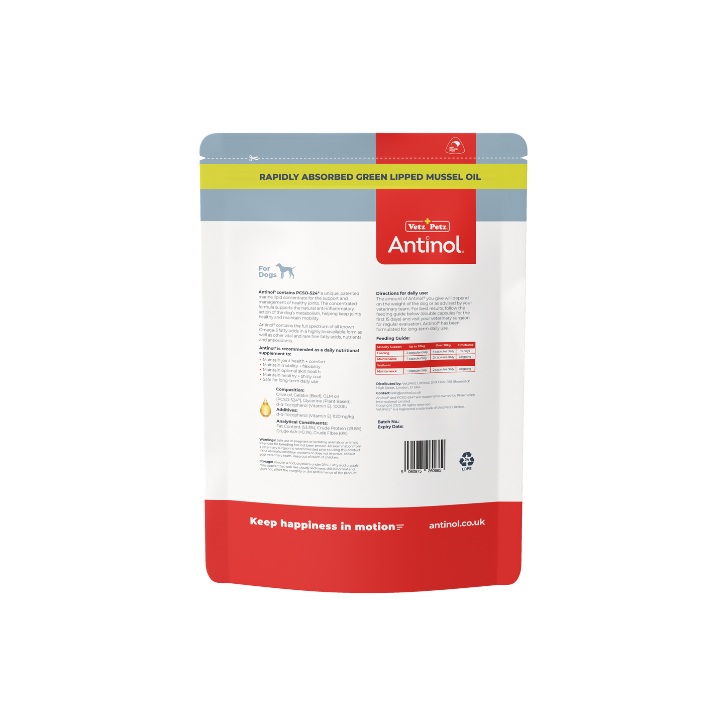 Dog Joint Supplements – Antinol <sup>®</sup> Joint Care Pro